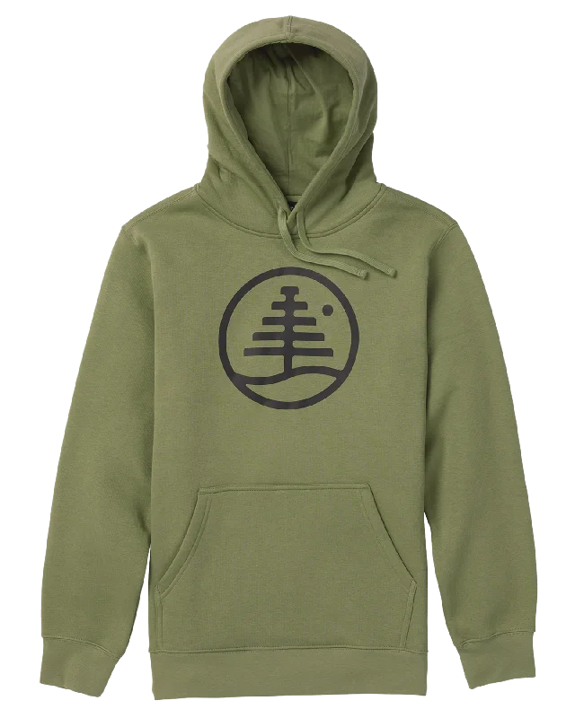 Burton Family Tree Pullover Hoodie - Forest Moss