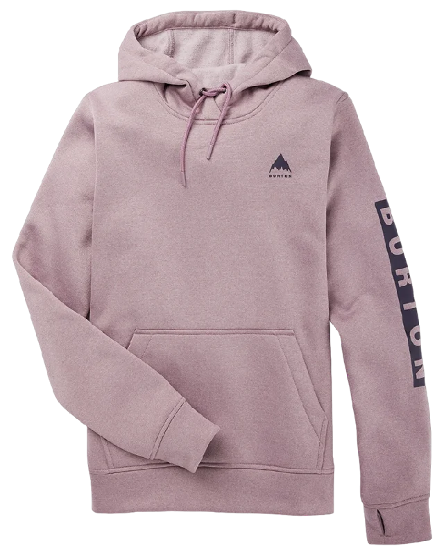 Burton Women's Oak Pullover Hoodie - Elderberry Heather