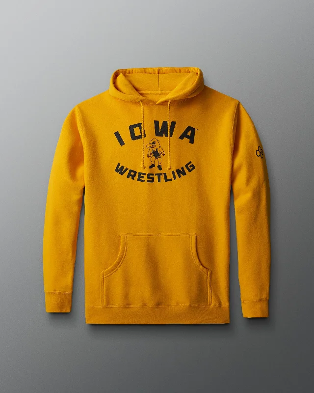 Iowa Wrestling Throwback Hoodie