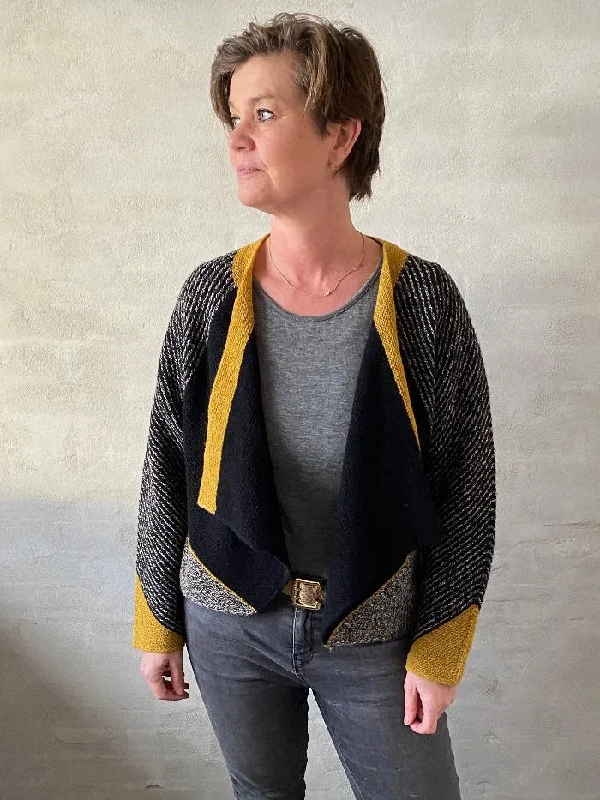 Dacapo short jacket by Hanne Falkenberg, knitting pattern