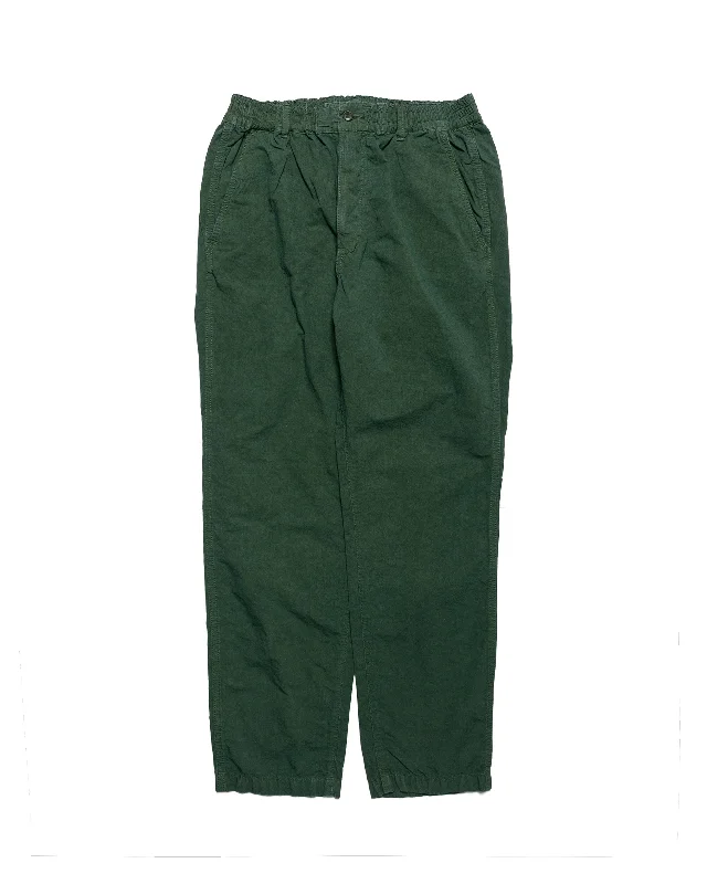 Sage de Cret High Density Cotton Hemp Tapered Pants Olive