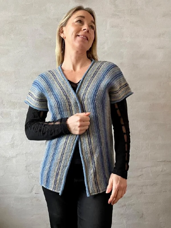 Ypsilon vest by Hanne Falkenberg, (No. 20) knitting pattern