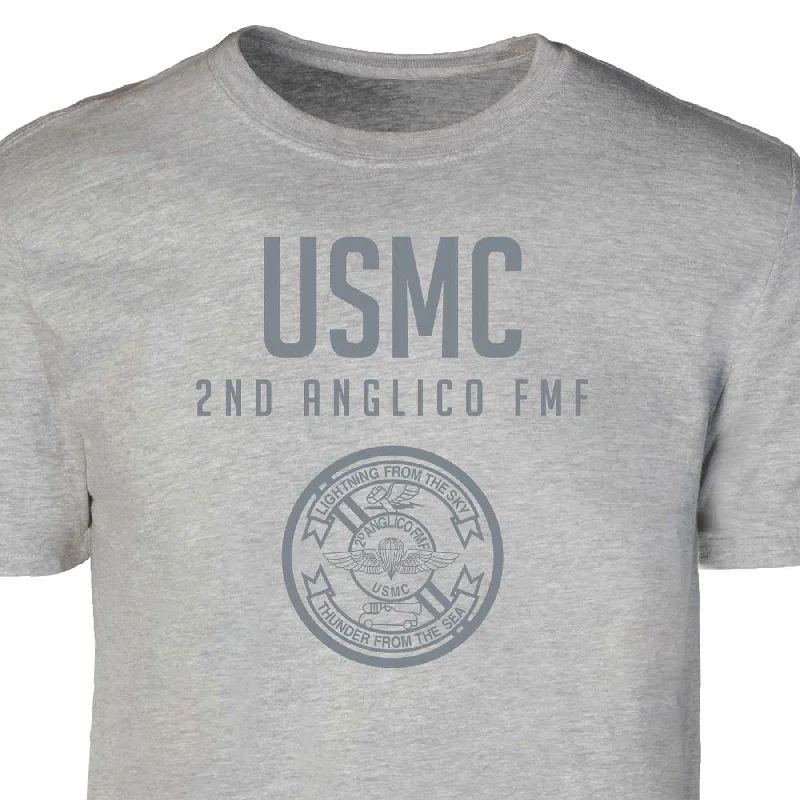 2D Anglico FMF Tonal Patch Graphic T-shirt