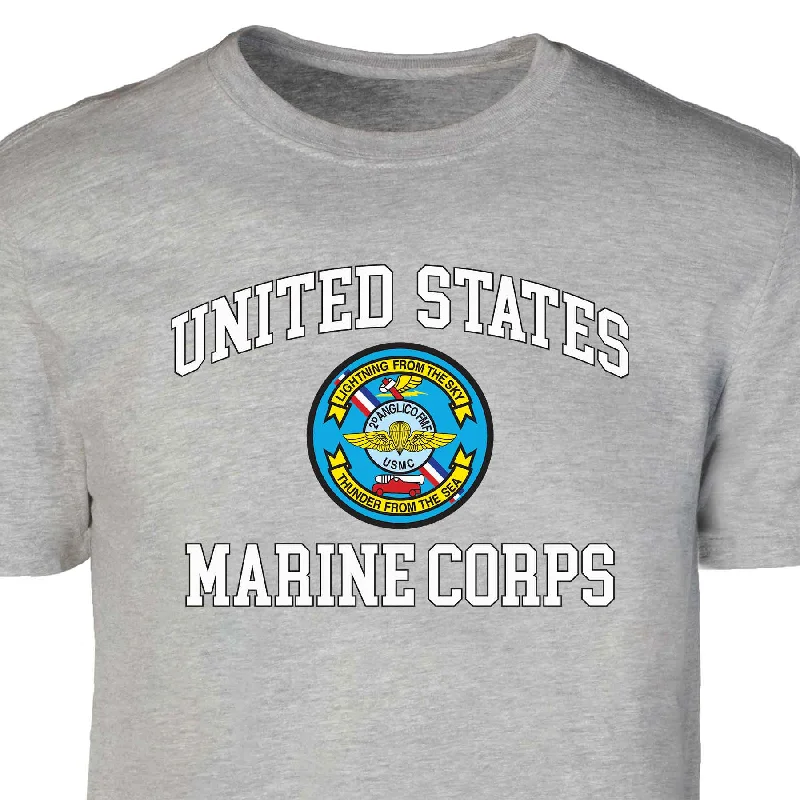 2D Anglico FMF USMC Patch Graphic T-shirt