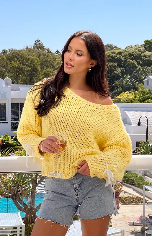 Bea Yellow Sweater