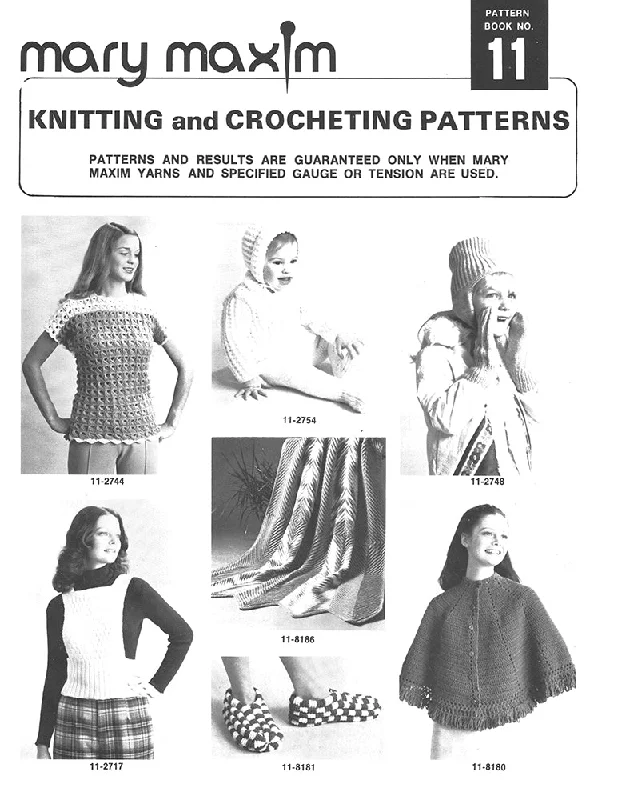 Knitting and Crocheting Pattern Booklet