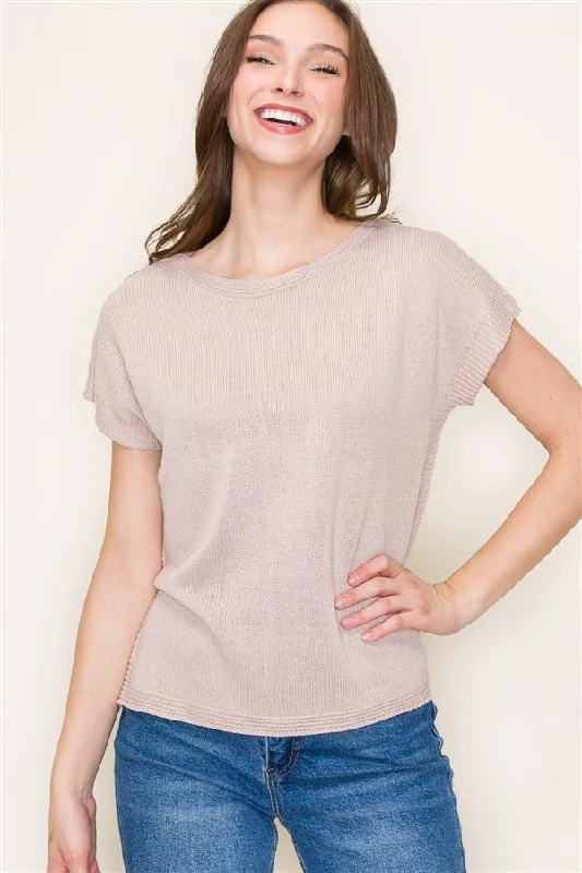 Short Sleeve Sweater