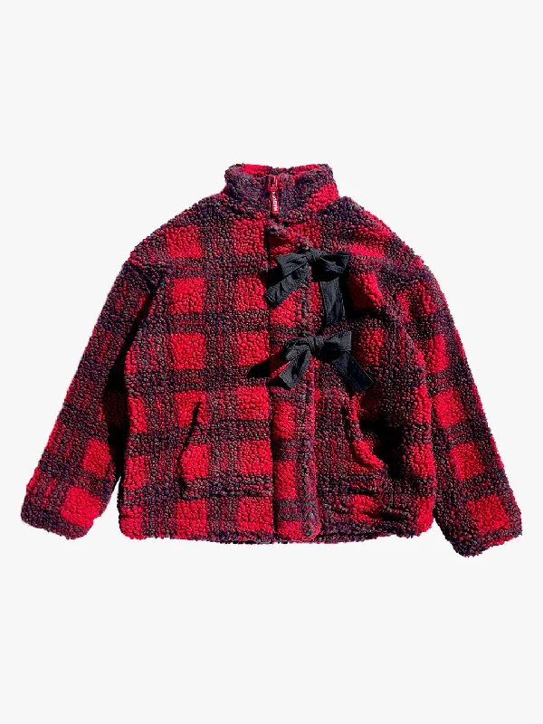 Ingrid Borg Jacket - Red Plaid