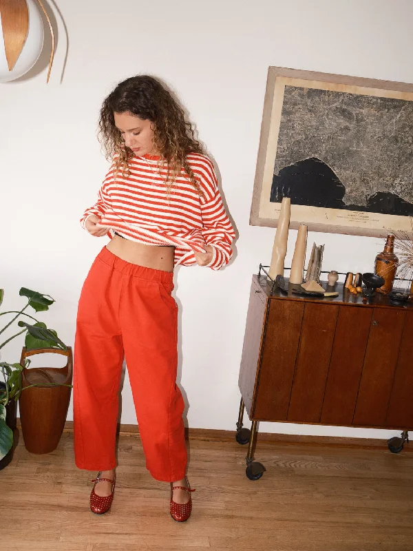 Arc Pants - Crayon Red