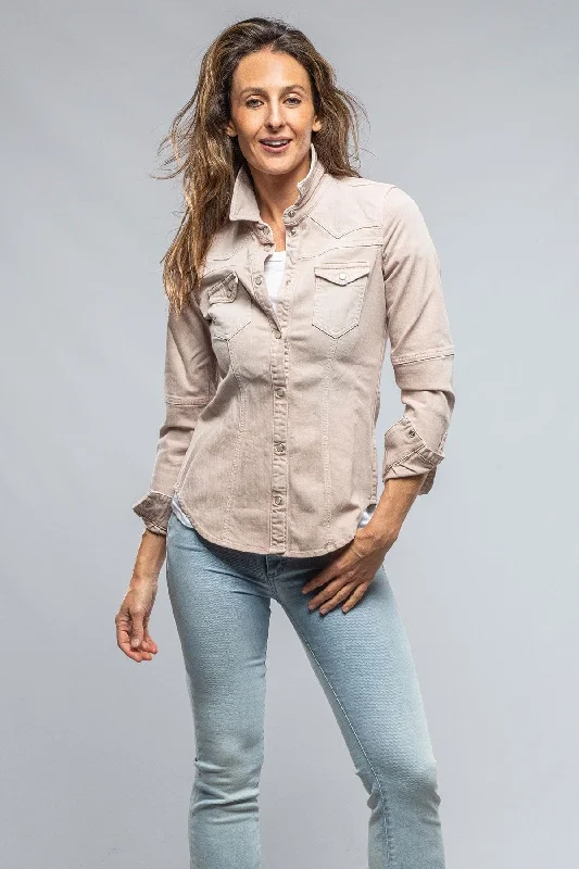 Sweetwater Denim Shirt In Light Sand