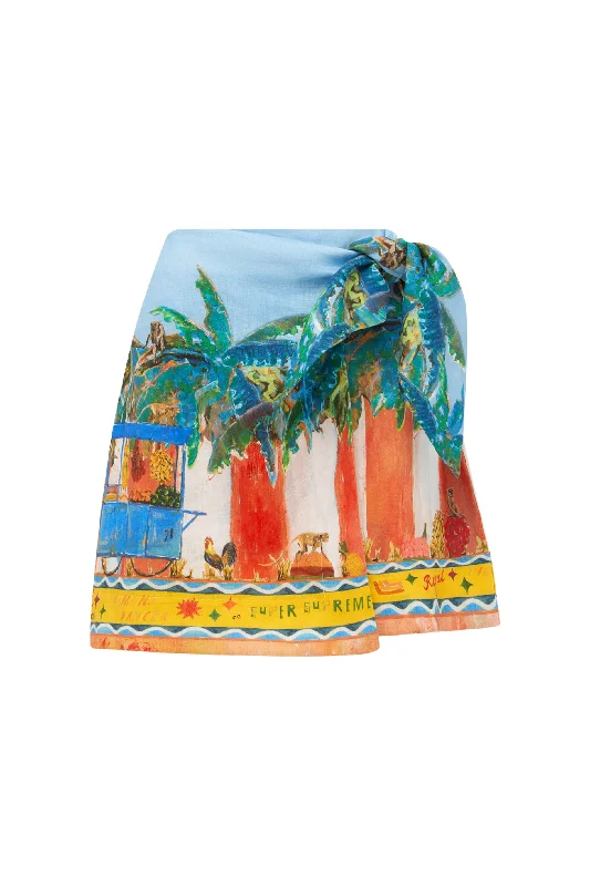 Alemais Aboard Skirt - Print